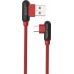 GOLF Angle (90°) USB 2.0 to micro USB Cable Κόκκινο 1m Computers & Office